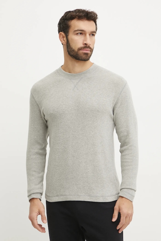 United Colors of Benetton bluza pijama munte gri 3Q414M01T