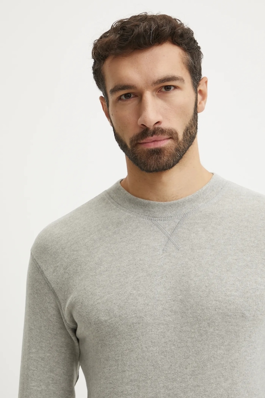 United Colors of Benetton bluza pijama gri 3Q414M01T