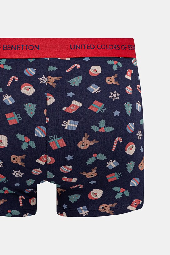 United Colors of Benetton bokserki 3TRL2X01A granatowy AW24