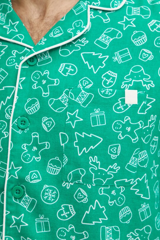 Бавовняна піжама United Colors of Benetton 4XPR4P00B