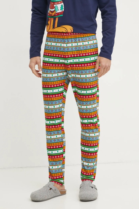 Pyžamo United Colors of Benetton x GARFIELD námořnická modř 37MW4P02J