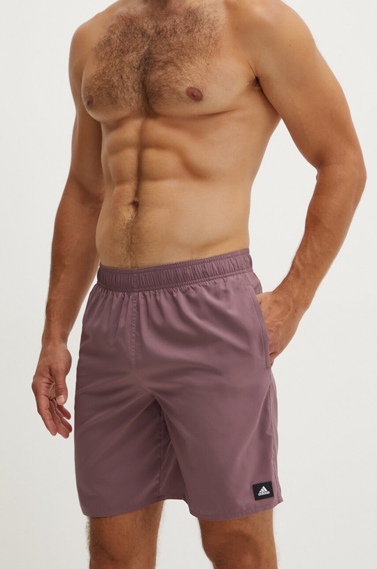 Oblečení Plavkové šortky adidas Performance Solid CLX IX9791 fialová