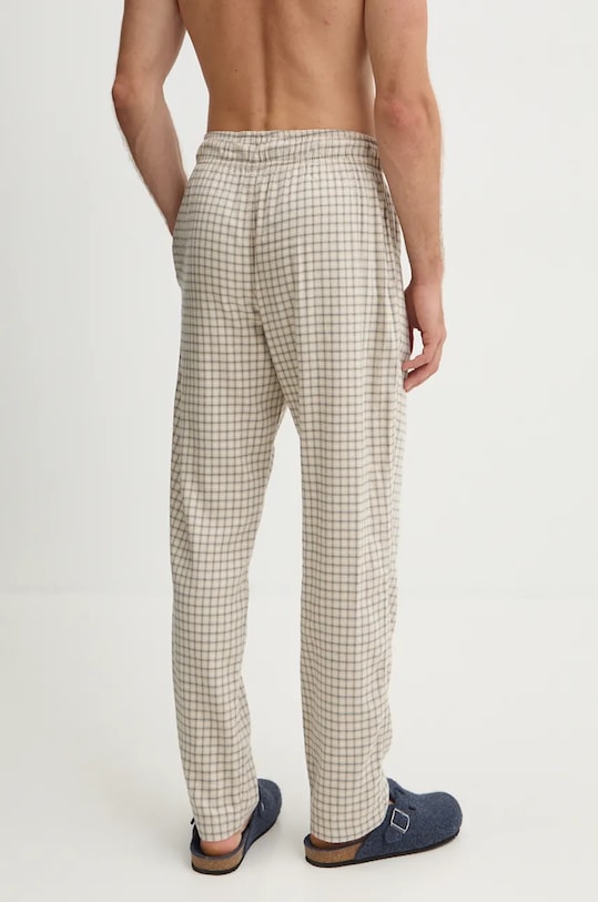 Παντελόνι πιτζάμας Hollister Co. KI313.4003.112 μπεζ AW24