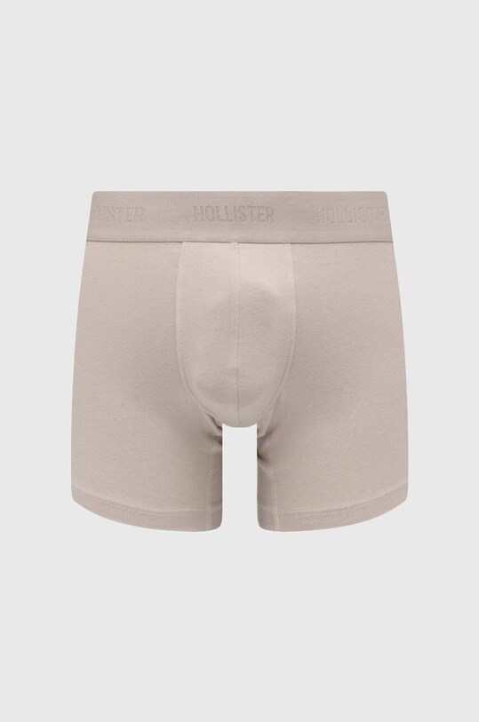 Odzież Hollister Co. bokserki 5-pack KI314.4013.400 beżowy