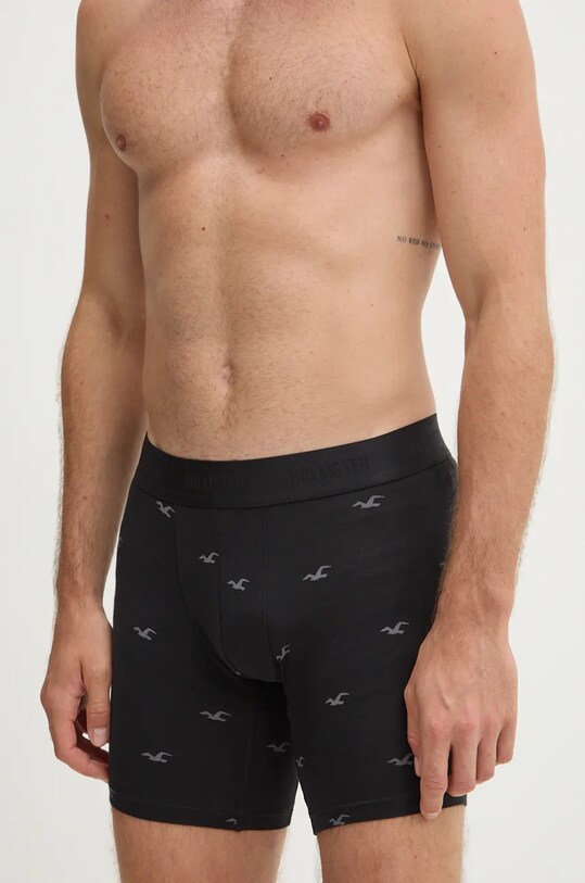 Boksarice Hollister Co. 5-pack siva KI314.4022.308