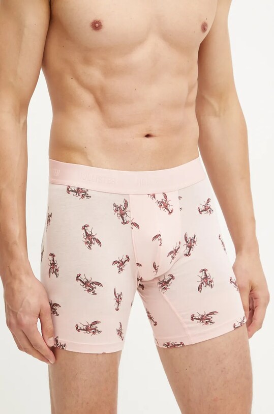 Odzież Hollister Co. bokserki 5-pack KI314.4026.608 różowy