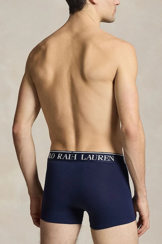 Oblečení Boxerky Polo Ralph Lauren 2-pack 714843425 námořnická modř