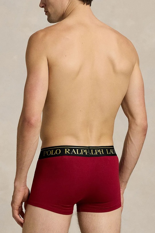 Bombažne boksarice Polo Ralph Lauren 2-pack pisana 714843425