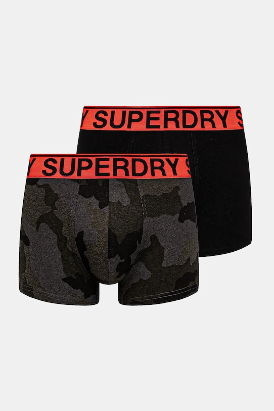 Superdry boxeri 2-pack boxeri negru M3110461A.CS4