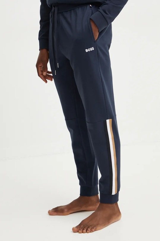 Bavlněná tepláková souprava BOSS námořnická modř 50527539