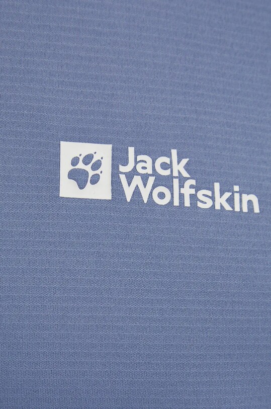 Jack Wolfskin longsleeve funkcyjny Infinite Light niebieski A60320