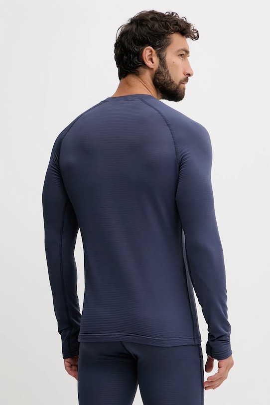 Abbigliamento Jack Wolfskin longsleeve funzionale Infinite Warm A60322 blu navy