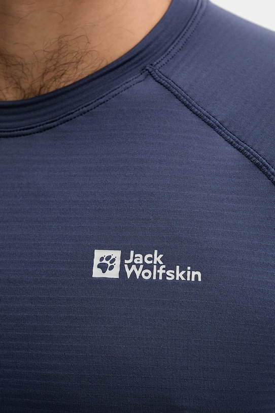 Funkčné tričko s dlhým rukávom Jack Wolfskin Infinite Warm A60322 tmavomodrá