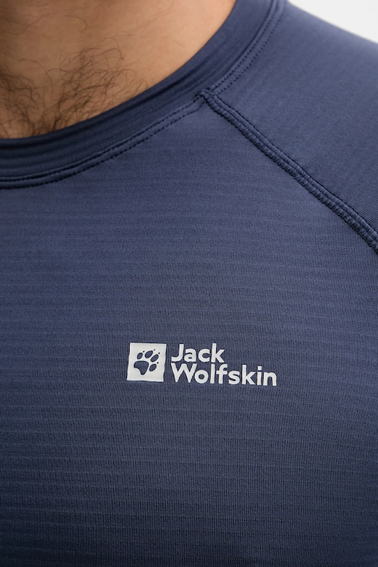Jack Wolfskin longsleeve funzionale Infinite Warm A60322 blu navy