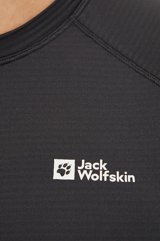 Funkční triko s dlouhým rukávem Jack Wolfskin Infinite Warm černá A60322