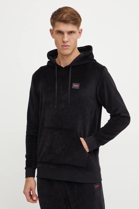Oblečenie Zamatová tepláková súprava HUGO 50524794 čierna