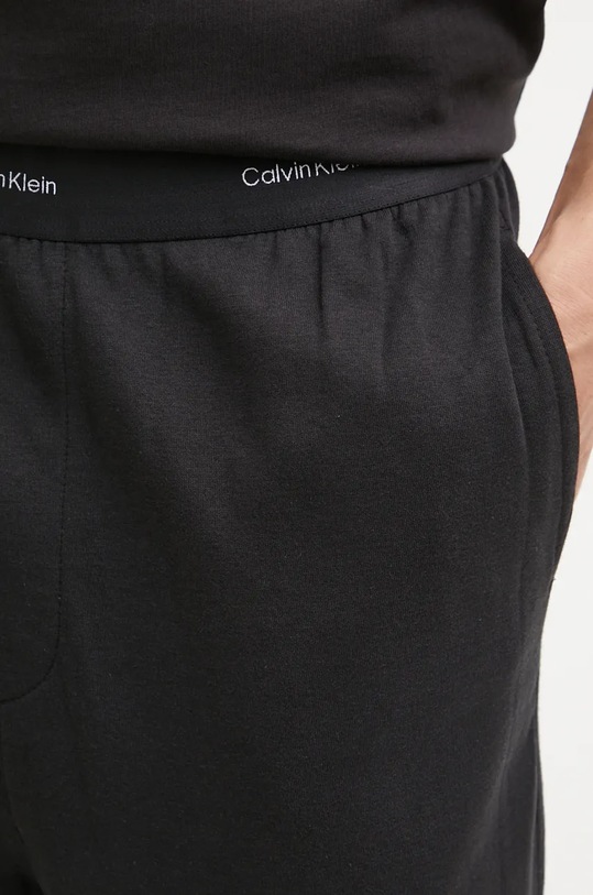 Dugi donji dio pidžame Calvin Klein Underwear crna 000NM2706E