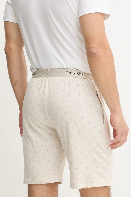 Odzież Calvin Klein Underwear szorty piżamowe 000NM2847E beżowy