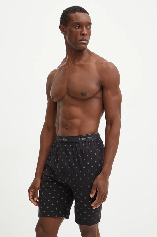 Pyžamové šortky Calvin Klein Underwear spodný čierna 000NM2847E