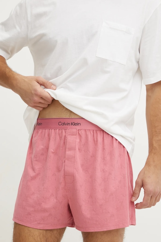 Pyžamo Calvin Klein Underwear bílá 000NM2662E