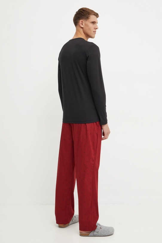 Bavlněné pyžamo Calvin Klein Underwear 000NM2781E černá AW24