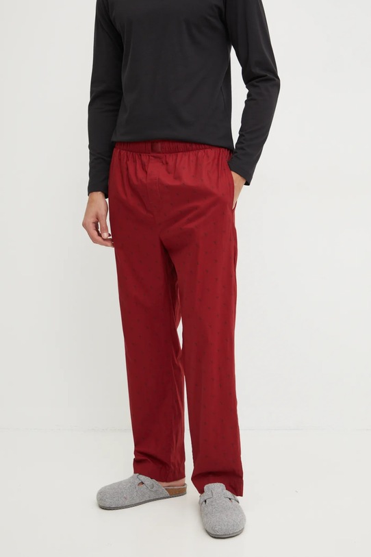 Bavlněné pyžamo Calvin Klein Underwear černá 000NM2781E