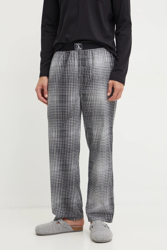 Бавовняна піжама Calvin Klein Underwear чорний 000NM2842E