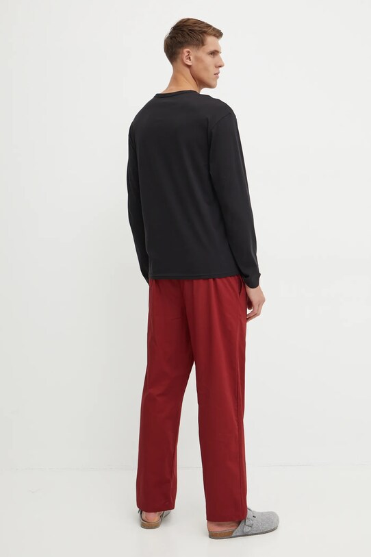 Calvin Klein Underwear piżama bawełniana 000NM2850E czarny AW24