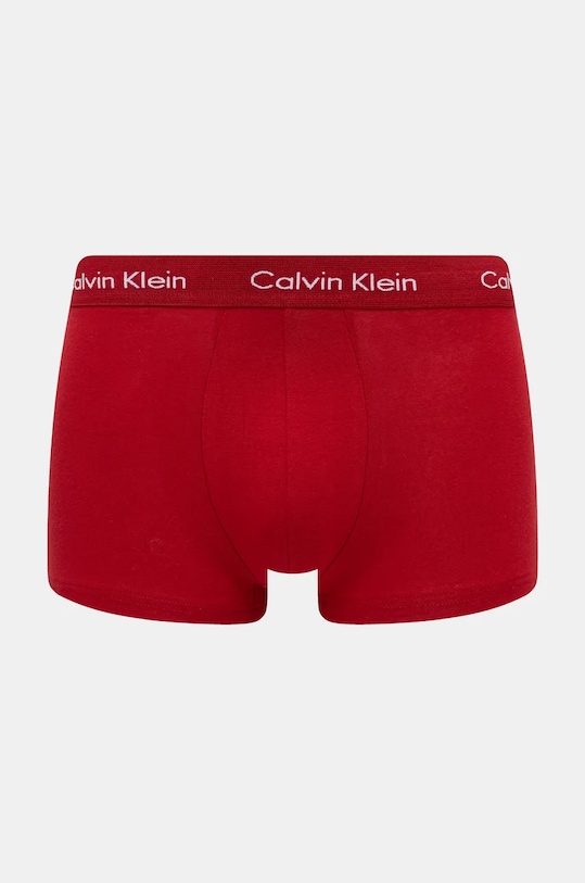 Oblečenie Boxerky Calvin Klein Underwear 3-pak 000NB3055A červená