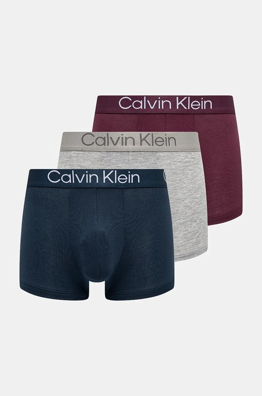 Calvin Klein Underwear boxeri boxeri burgundia 000NB3187A