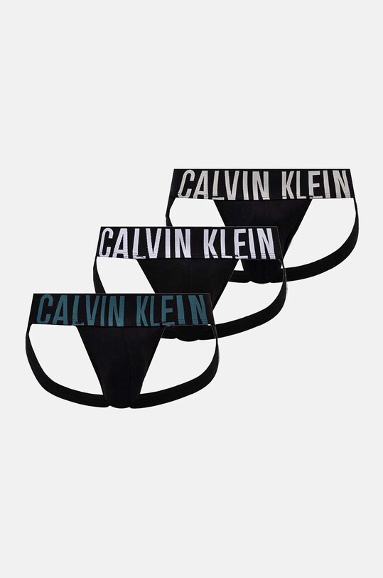 Jocksy Calvin Klein Underwear bavlna čierna 000NB3606A