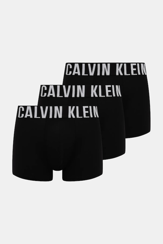 Calvin Klein Underwear bokserki 3-pack dzianina czarny 000NB3612A