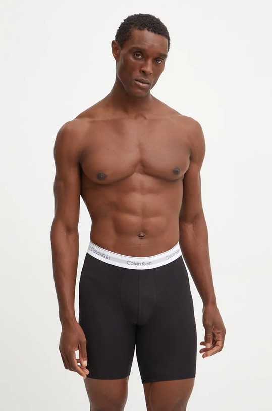Boxerky Calvin Klein Underwear 3-pack 000NB3955A černá AW24