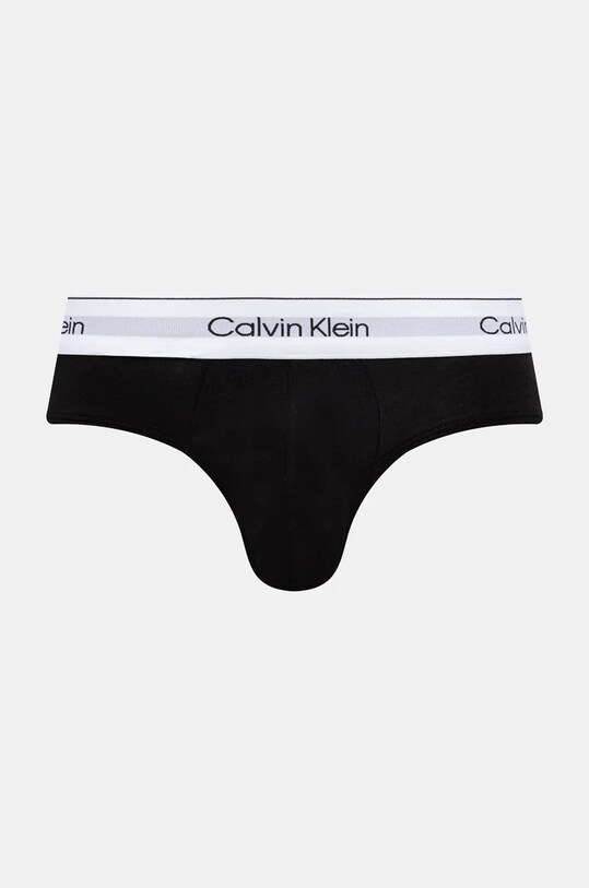Slipy Calvin Klein Underwear 3-pak biela 000NB3962A