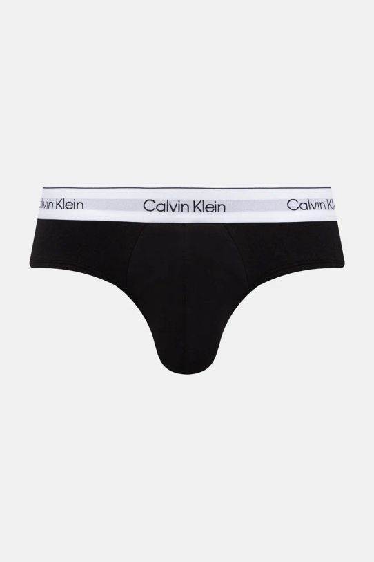 Slip gaćice Calvin Klein Underwear 3-pack 000NB3962A crna AW24