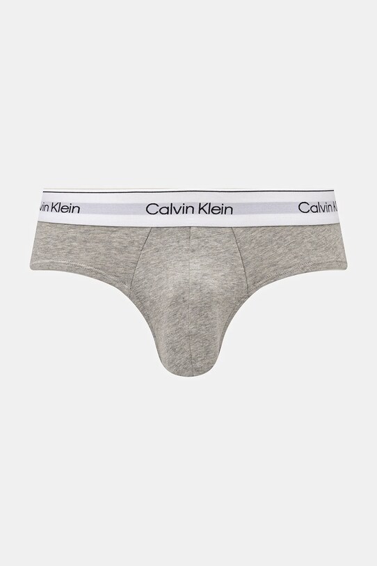 Oblečenie Slipy Calvin Klein Underwear 5-pak 000NB3990A sivá