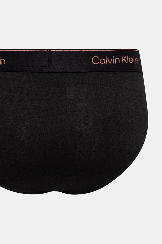 Slipy Calvin Klein Underwear 3-pak 000NB4075A čierna