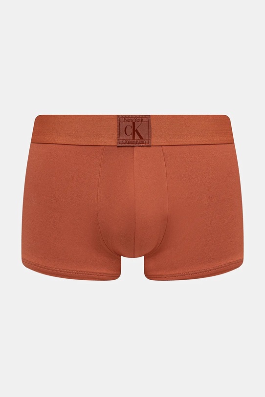 Boxerky Calvin Klein Underwear pletenina oranžová 000NB4079A