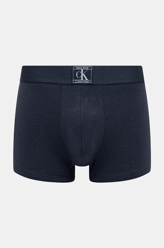 Μποξεράκια Calvin Klein Underwear πλεκτό ύφασμα μπλε 000NB4115A