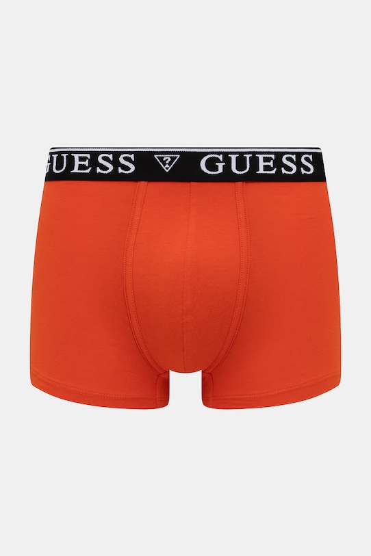 Boxerky Guess BARNEY bavlna oranžová U4YF00.KCD31