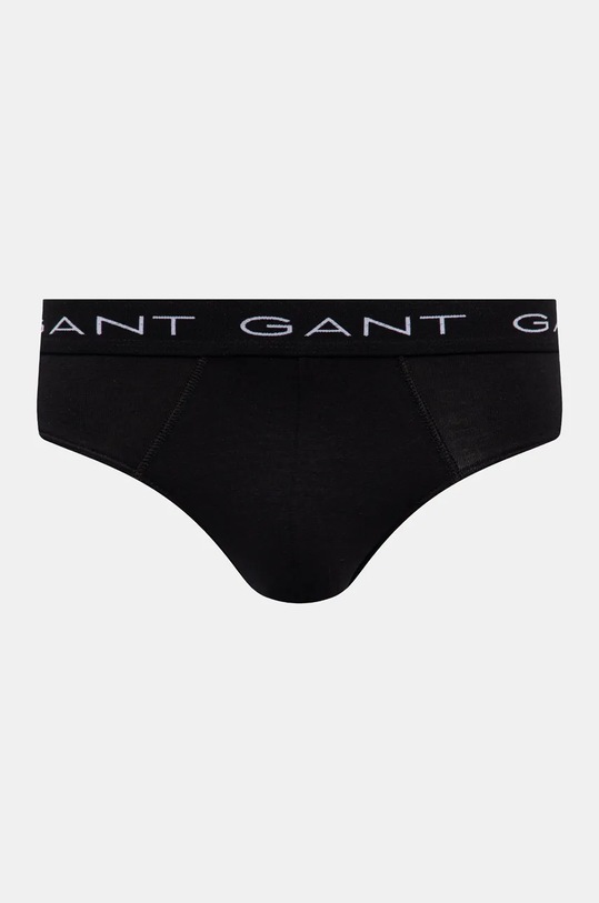 Slipy Gant 3-pak 900013001 čierna AW24