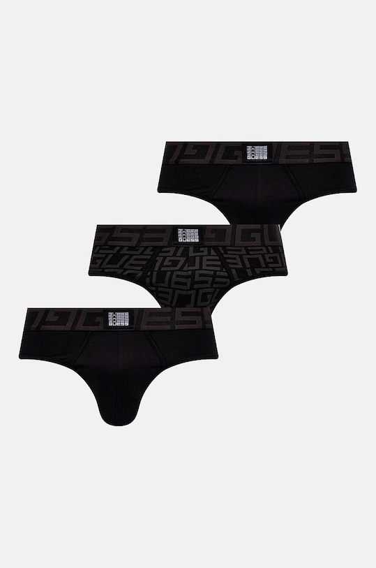 Guess slipy 3-pack dzianina czarny U4RG02.K6YW0