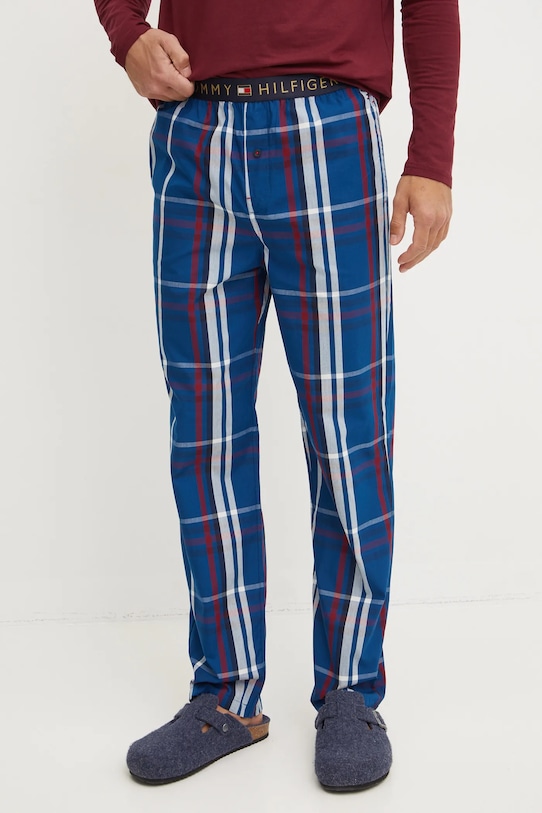 Pyžamo Tommy Hilfiger burgundské UM0UM03423