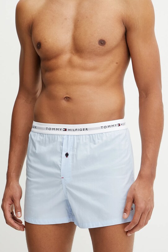 Tommy Hilfiger boxeri de bumbac 2-pack boxeri deschisi alb UM0UM03376