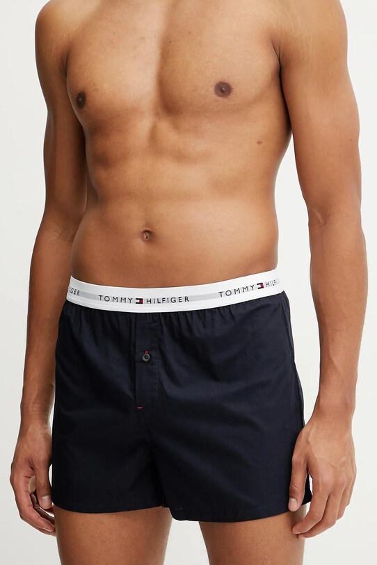 Bavlnené boxerky Tommy Hilfiger 2-pak UM0UM03376 biela SS25