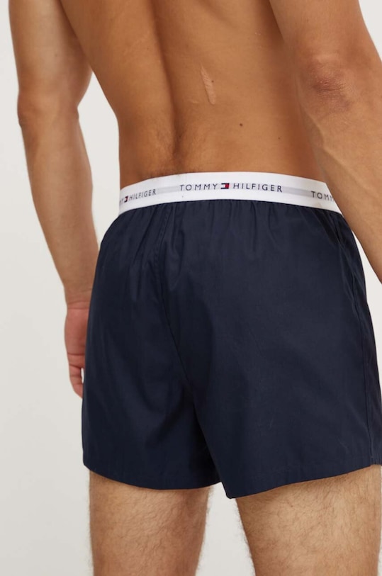 Tommy Hilfiger bokserki bawełniane 2-pack UM0UM03376 granatowy SS25