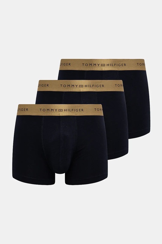 Боксери Tommy Hilfiger 3-pack трикотаж темно-синій UM0UM03411