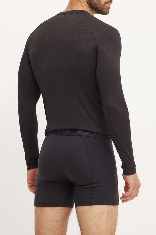 Ρούχα Ισοθερμικά εσώρουχα Helly Hansen Lifa Merino 48353 μαύρο