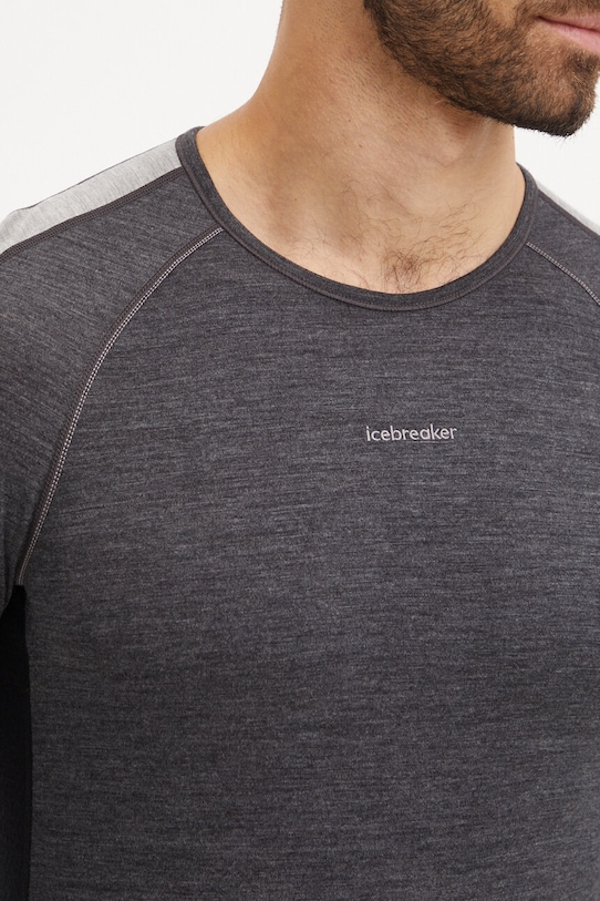 Функціональний лонгслів Icebreaker ZoneKnit 200 сірий IB0A56HA5851