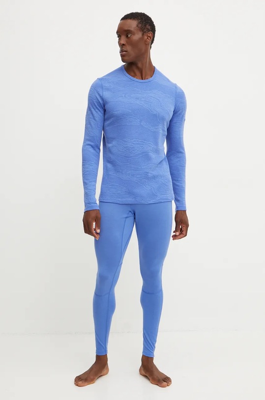 Icebreaker leggins funzionali 200 ZoneKnit IB0A56HB01U1 blu AW24